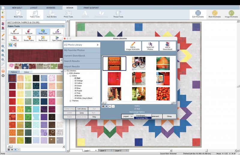 Import from Image files